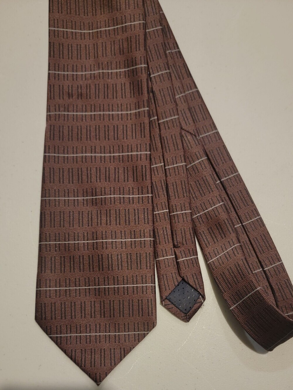 ⭐️ Classic Brown Patterned Men's Tie